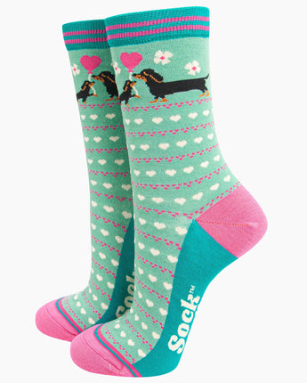 Sausage Dog socks - Womens
