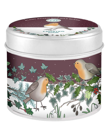 Frosted Pine Tin Candle - Emma Lawrence