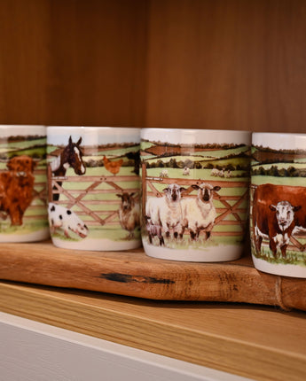 Farmyard Scene Mug