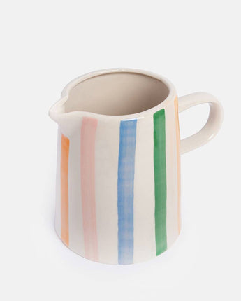 Caroline Gardner - Multi Stripe Large Jug