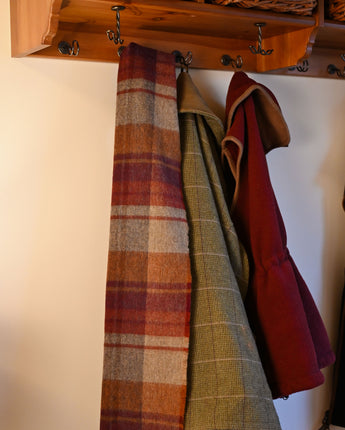 Lambswool Scarf in Country Check - Arran