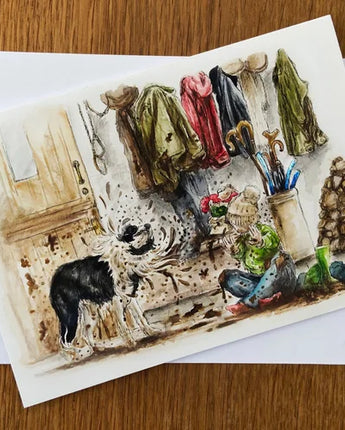 The Boot Room - Greeting Card