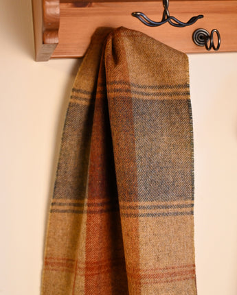 Lambswool Scarf in Country Check - Jura