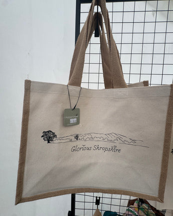 Glorious Shropshire - Jute bag