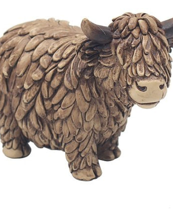 Highland cow ornament