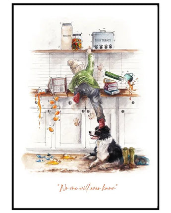 No one will know - Greeting Card