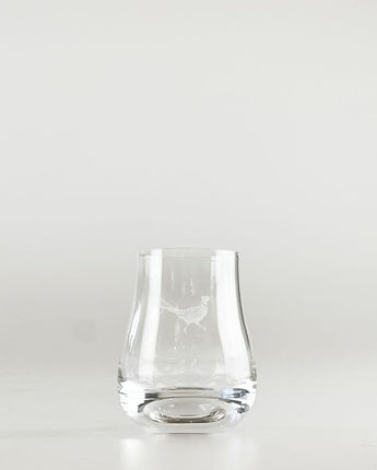 Engraved Tasting Glass - Pheasant