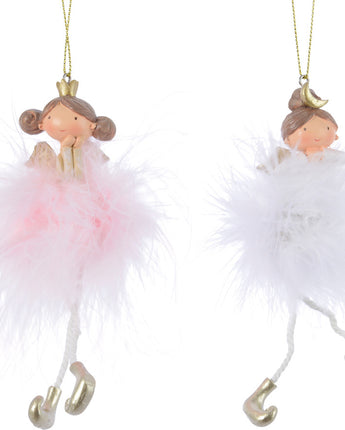 Fluffy Ballerina Princess hanging decoration