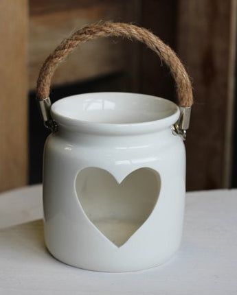 Tea Light holder - heart design