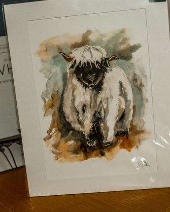 Valais Sheep Print