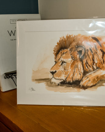 Lion Print