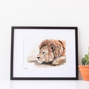 Lion Print