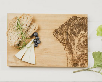 Oak Serving Board - Labrador