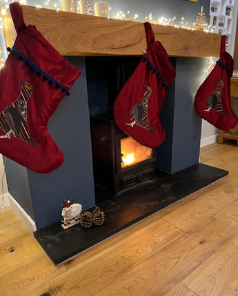 Christmas Stockings in grouse design
