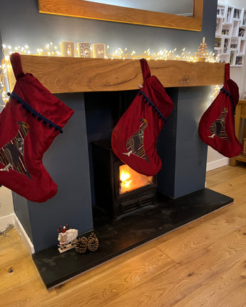 Christmas Stockings in grouse design