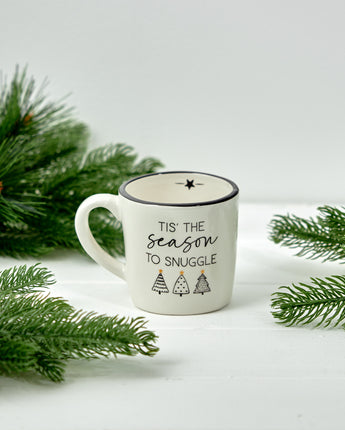 Tis the season to snuggle mug